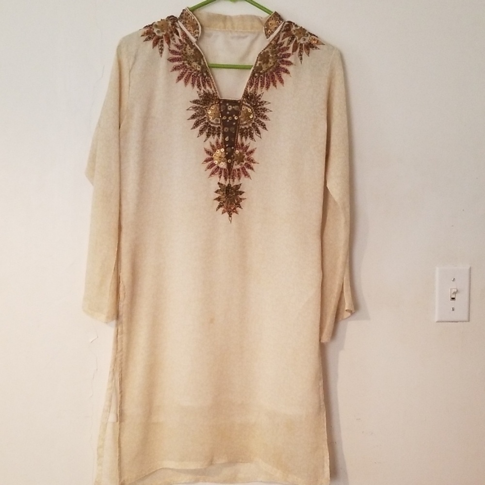 Dress set,bobo style,embroidered